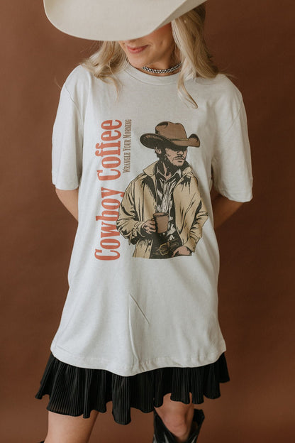 Cowboy Coffee Graphic TeeCementS