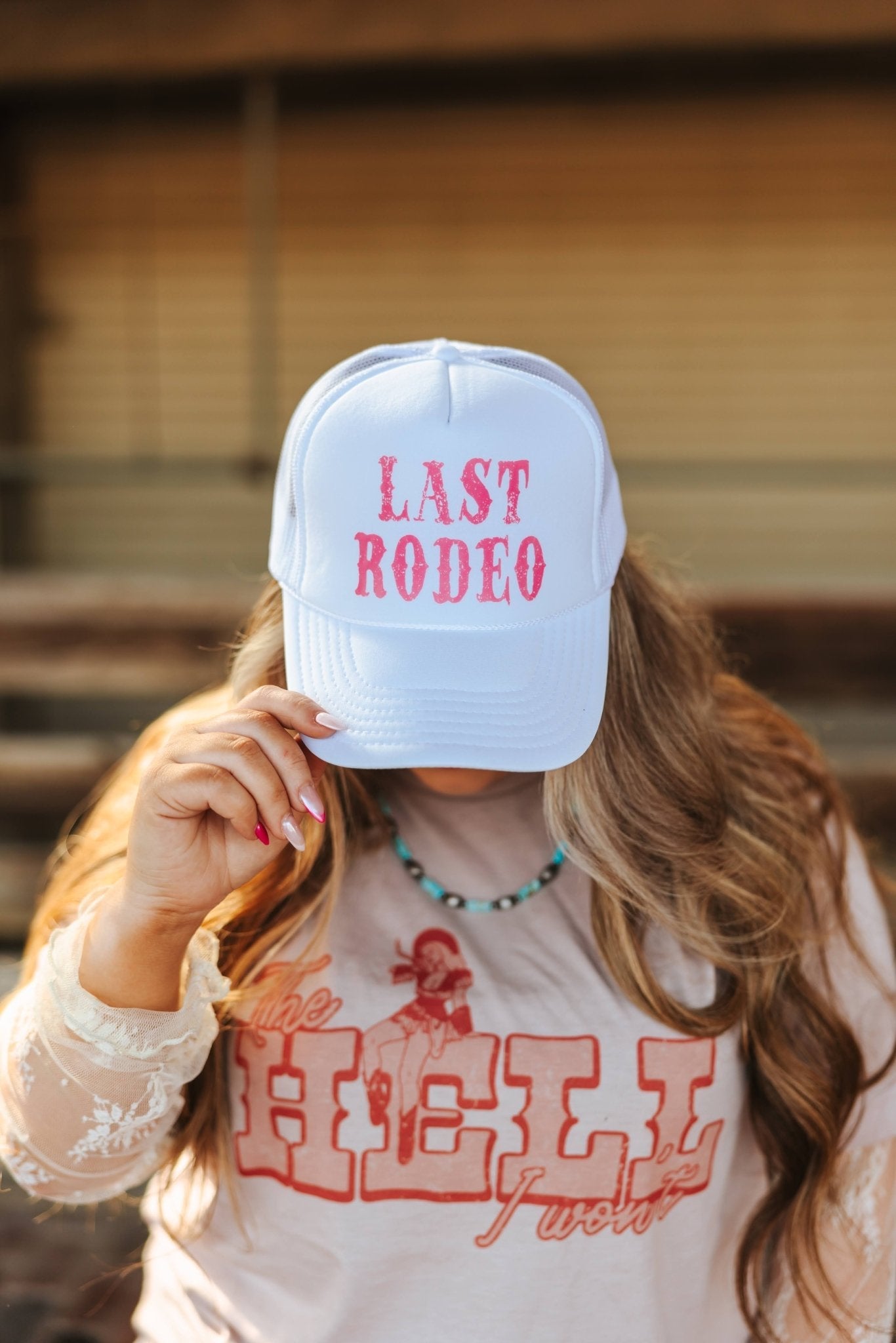 Last Rodeo Bridal Trucker Hat