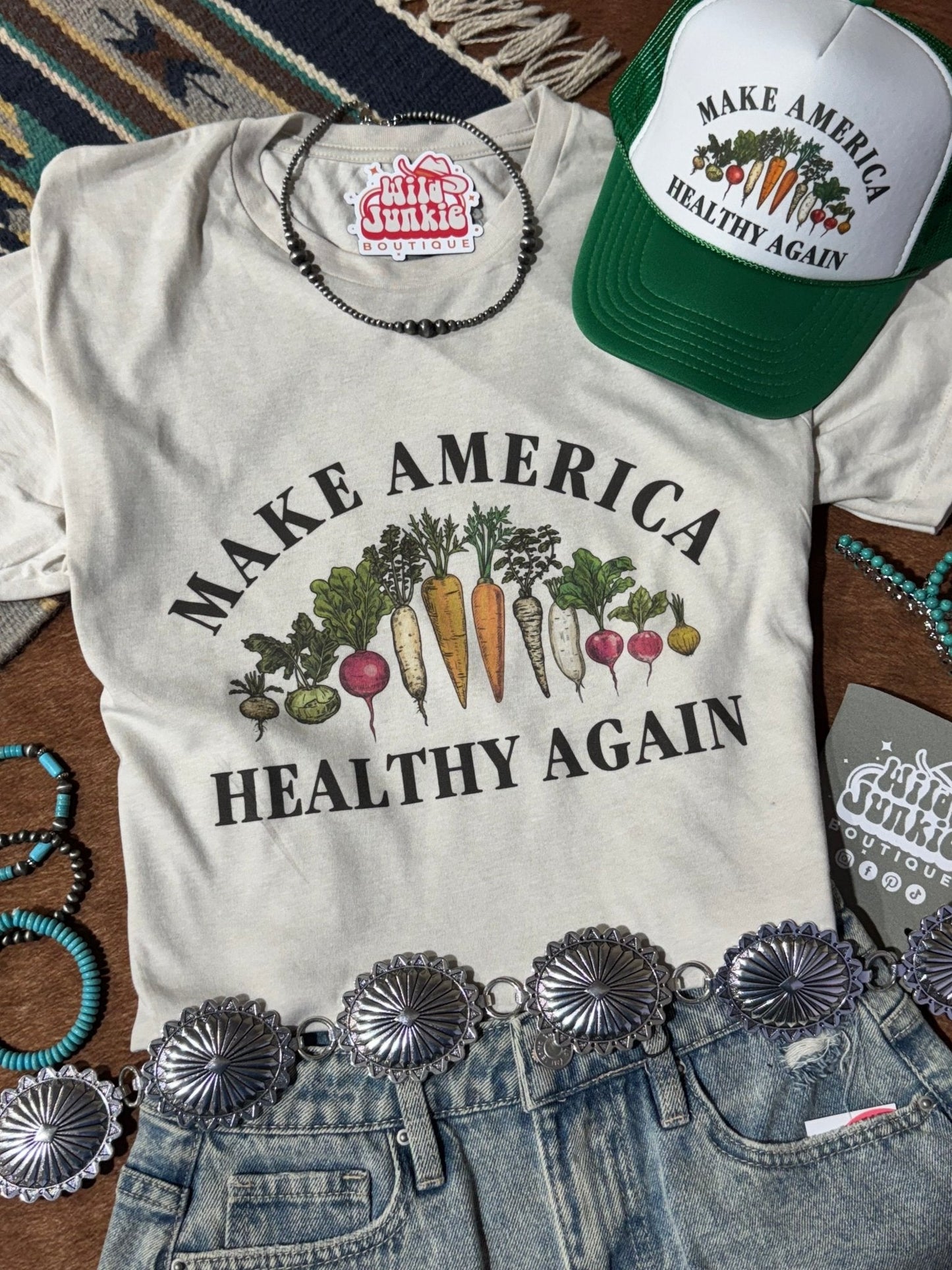 Make America Healthy Again Graphic TeeCementS