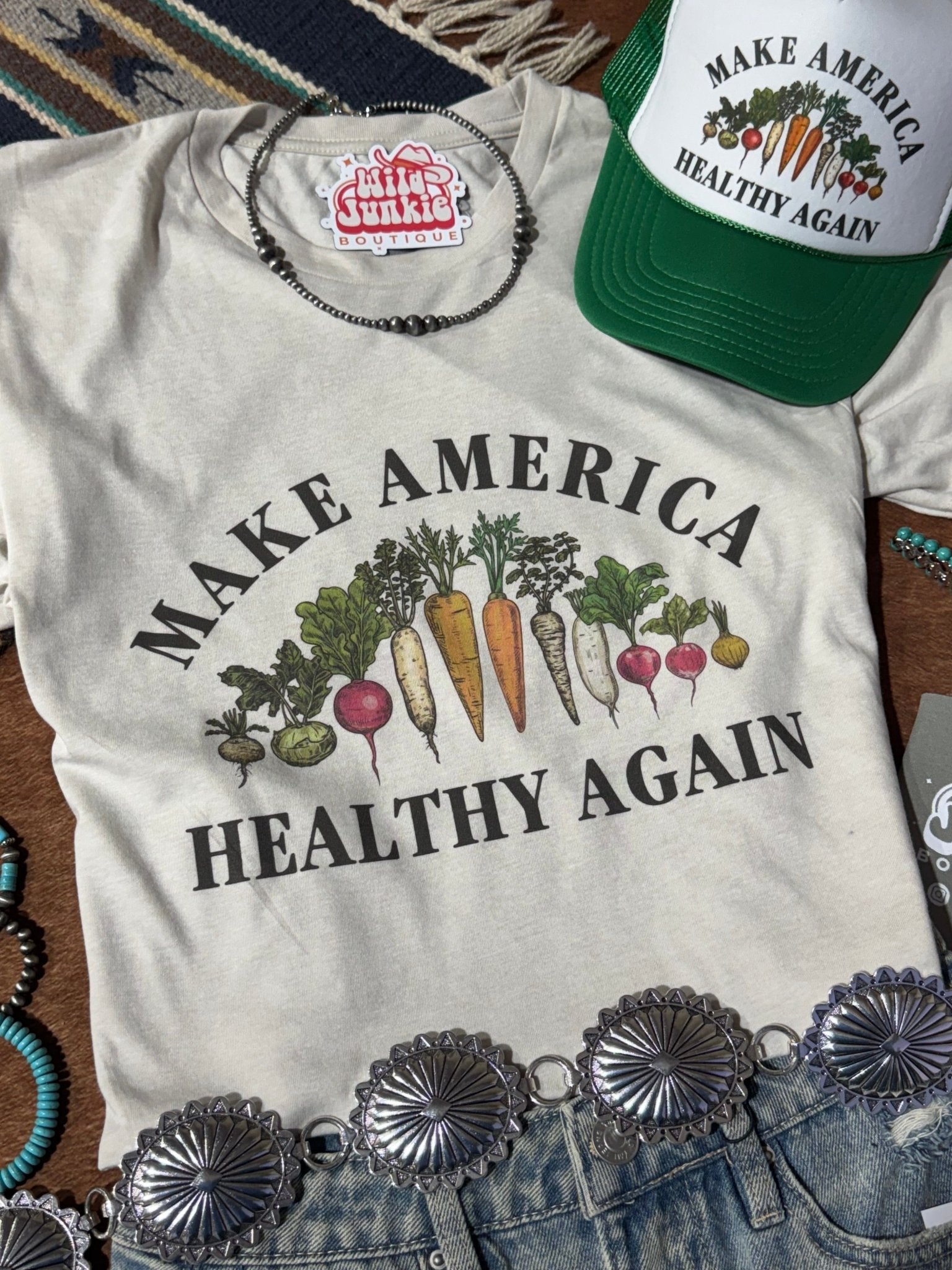 Make America Healthy Again Graphic TeeCementS