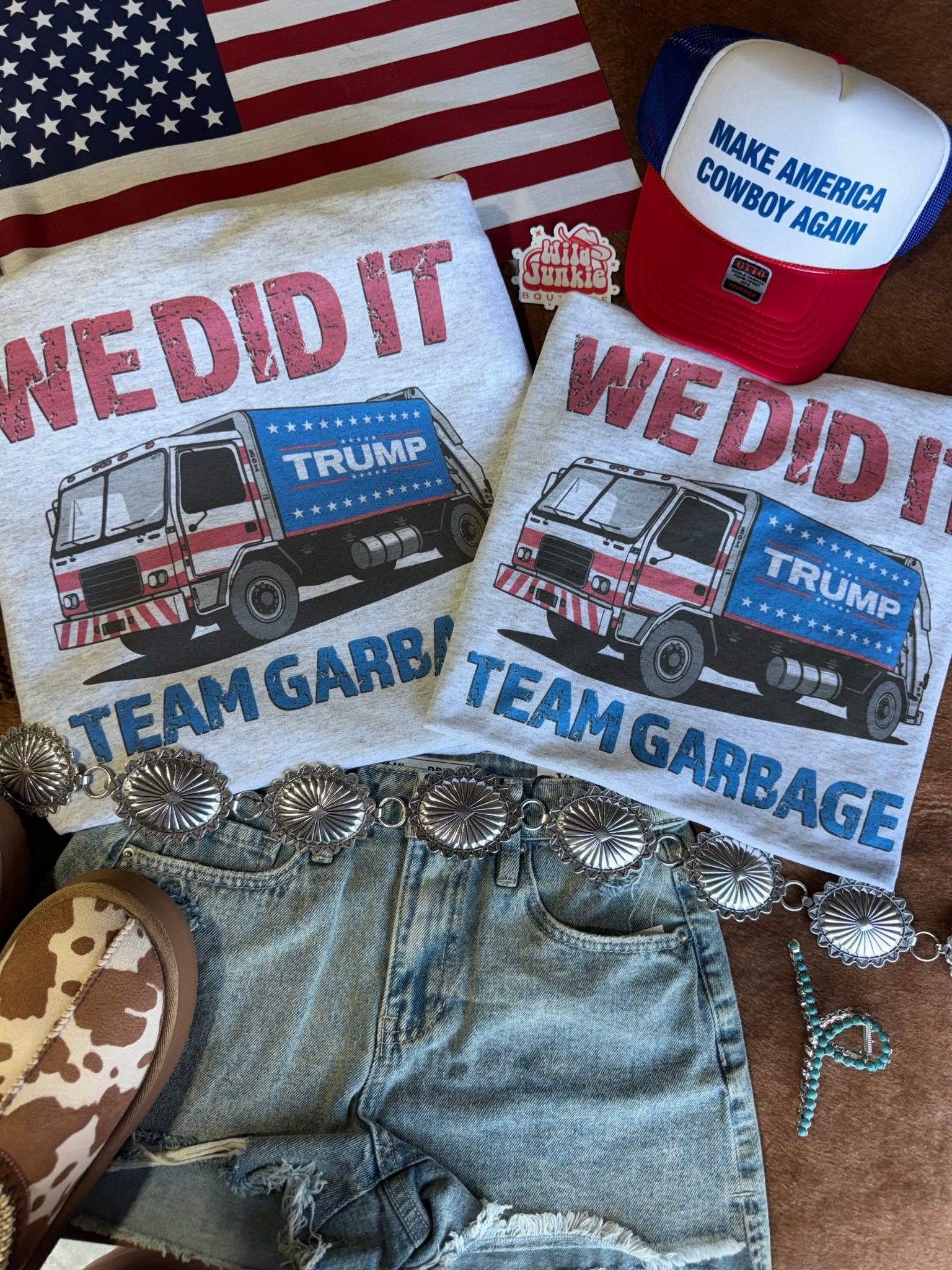 Team Garbage Trump Graphic TeeAshS