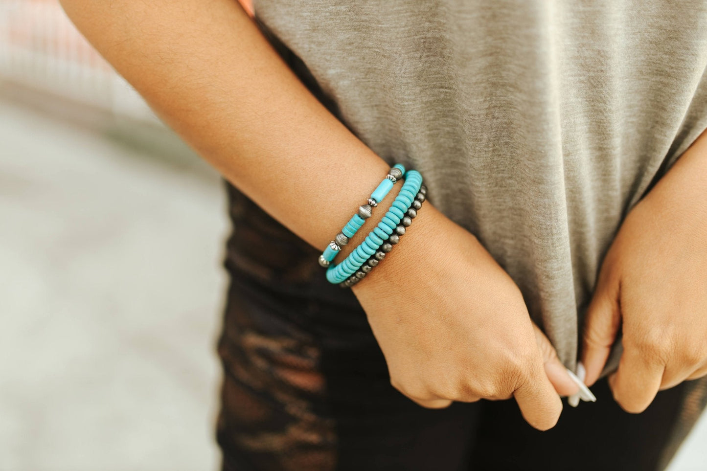 Western Turquoise Bracelet Stack