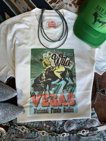 Wild In Vegas Graphic TeeNaturalS