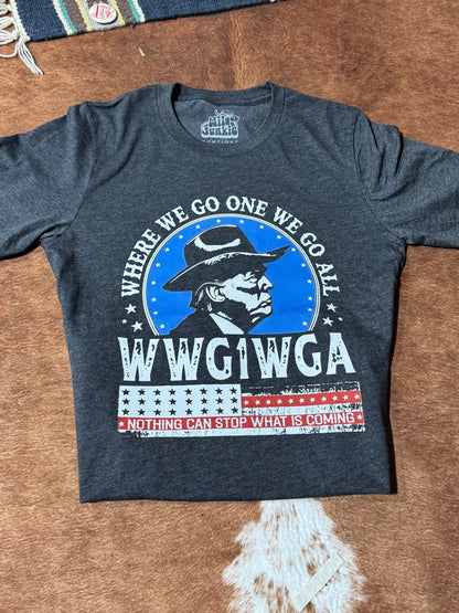 WWG1WGA Unisex Trump Graphic TeeS